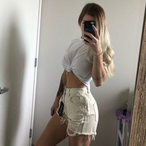 Prettylittlethings Jean Shorts